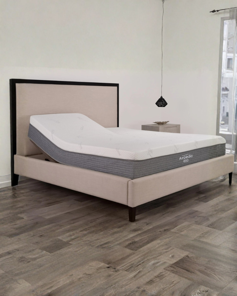 “Adjustable Airpedic mattress demonstrating why you may need to replace your mattress”