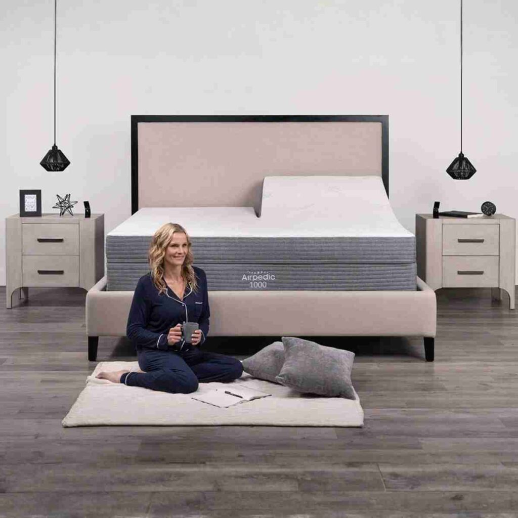 Airpedic 1000 premium adjustable air mattress with cooling comfort and advanced support