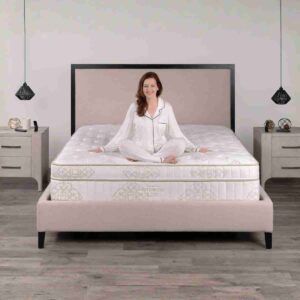 Airpedic 1200 luxury adjustable air mattress with natural latex comfort and support