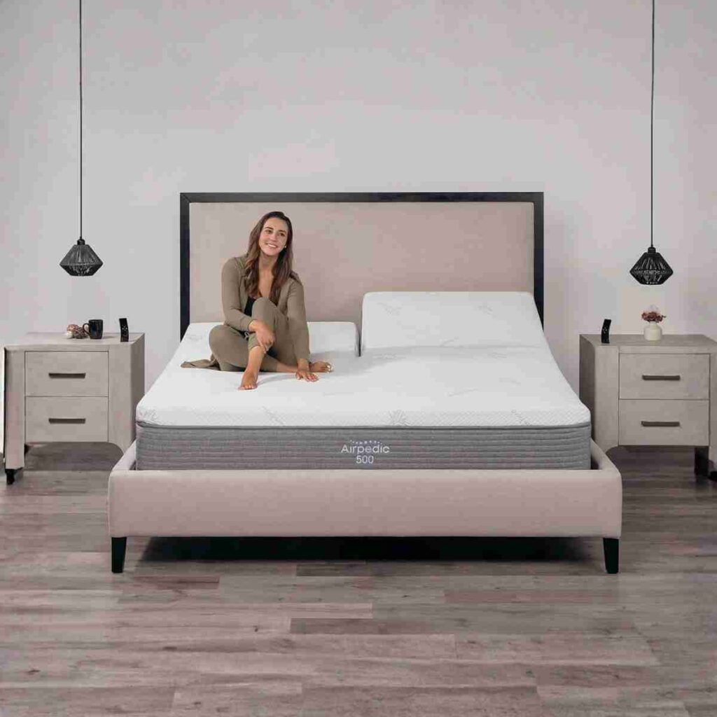 Airpedic 500 air mattress with comfort layers and personalized support