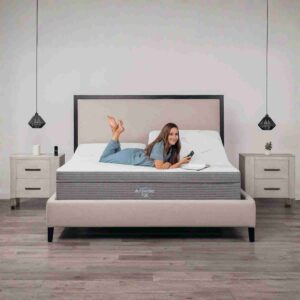 Airpedic 700 adjustable air mattress with zoned support and pressure relief