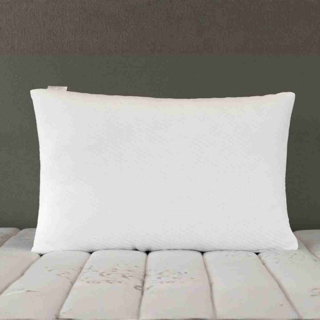 shredded latex pillow with cooling gel fiber adjustable support