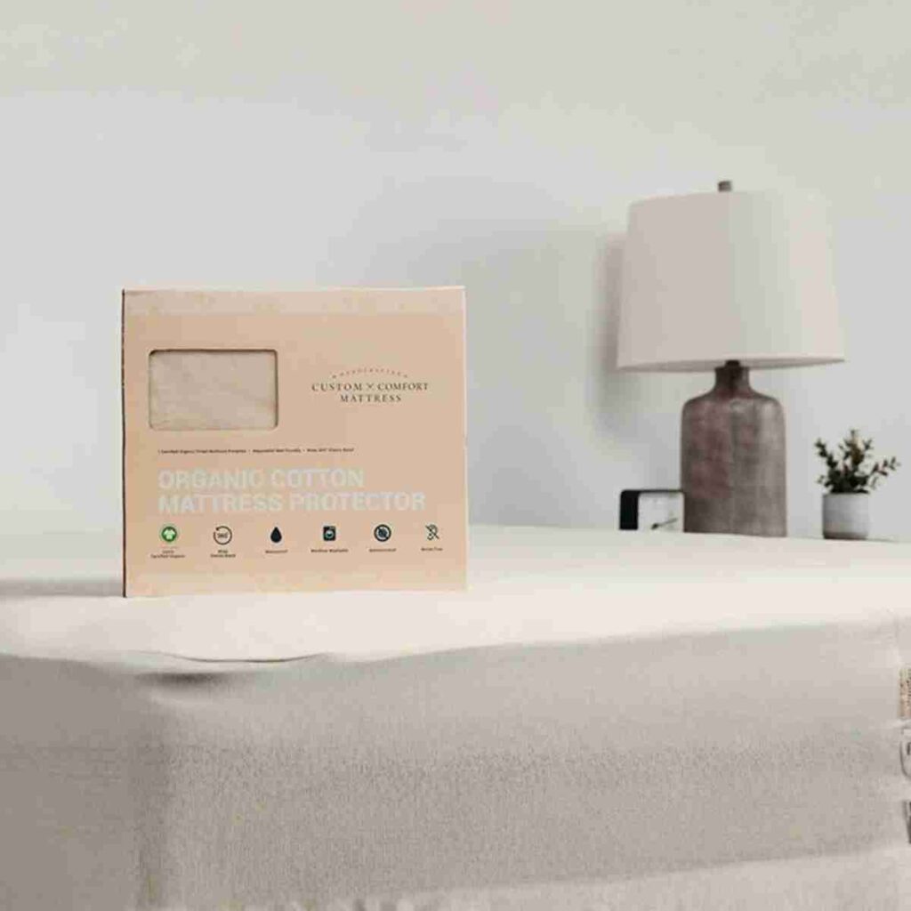 organic mattress protector breathable waterproof mattress cover