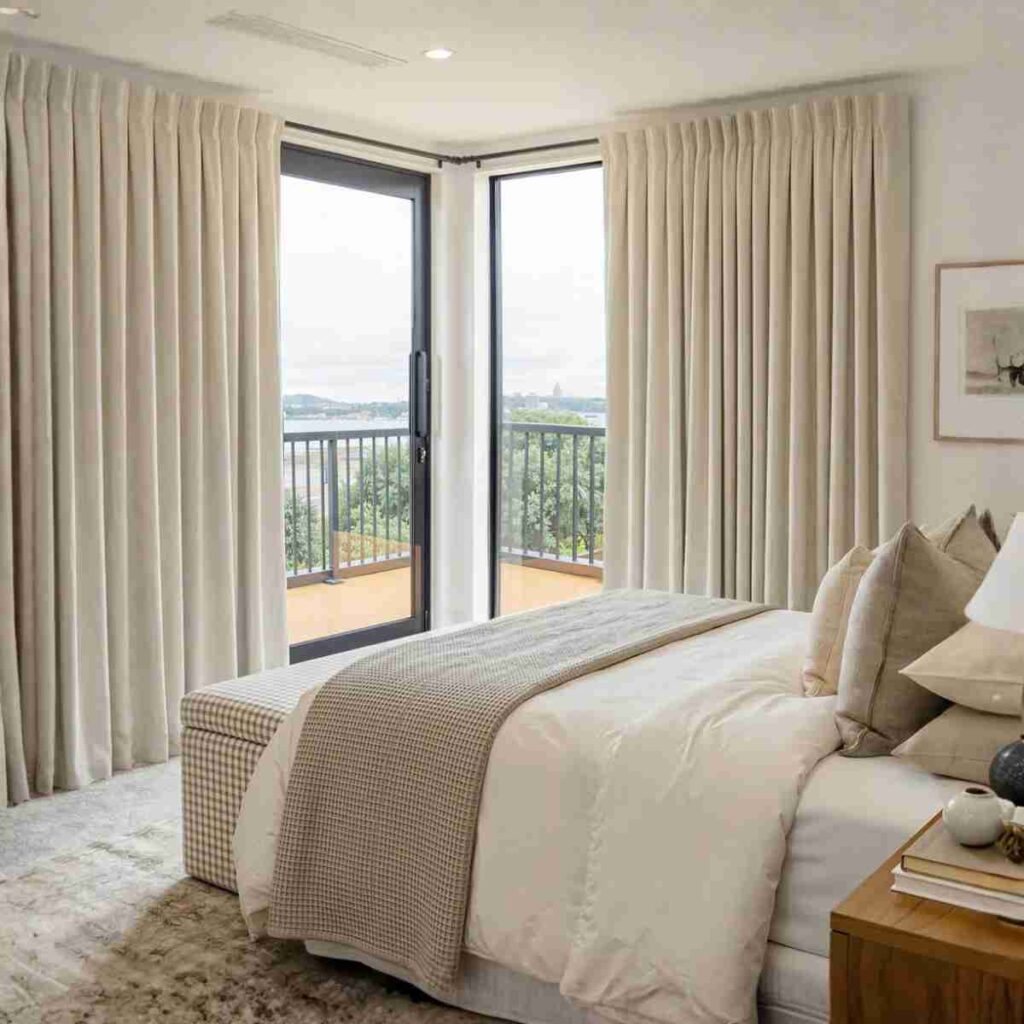 Order Joydeco White Everly Chenille Curtains White Everly Joydeco heavyweight chenille room darkening curtain.