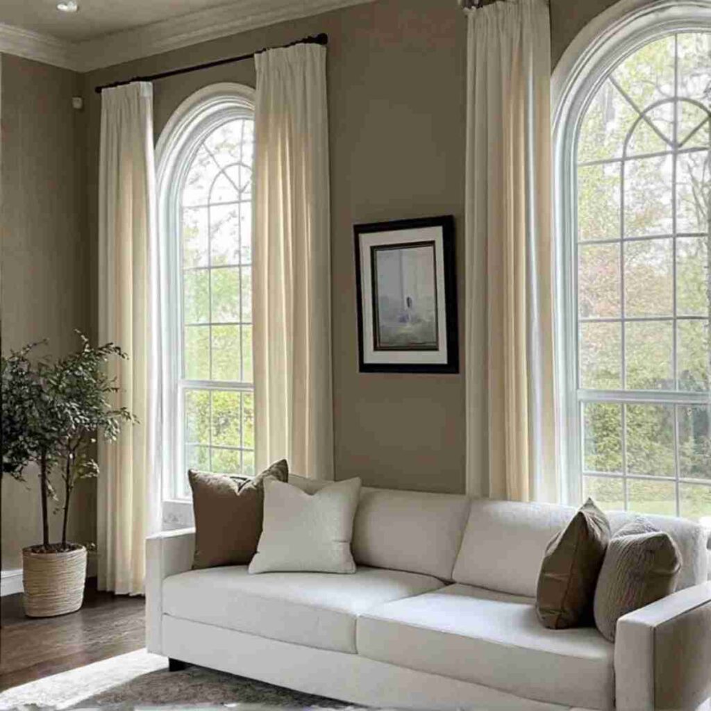 Livia linen pleated curtains ivory sand soft neutral tone livia linen pleated custom blackout curtains ivory sand soft neutral elegant window drapes