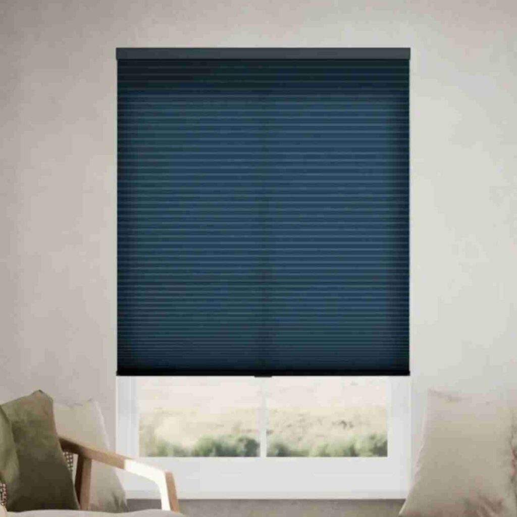 Navy cellular shades with light filtering and modern design navy cellular shades light filtering honeycomb design modern window shade