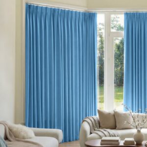 Beautifully arranged bedroom corner focusing on the crisp