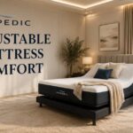 Airpedic Mattress: How Air-Chamber Technology Beats Traditional Memory Foam 4 Adjustable AirPedic mattress review showing a customizable bed with elevated comfort, pressure relief support, and luxury bedding in a modern bedroom.