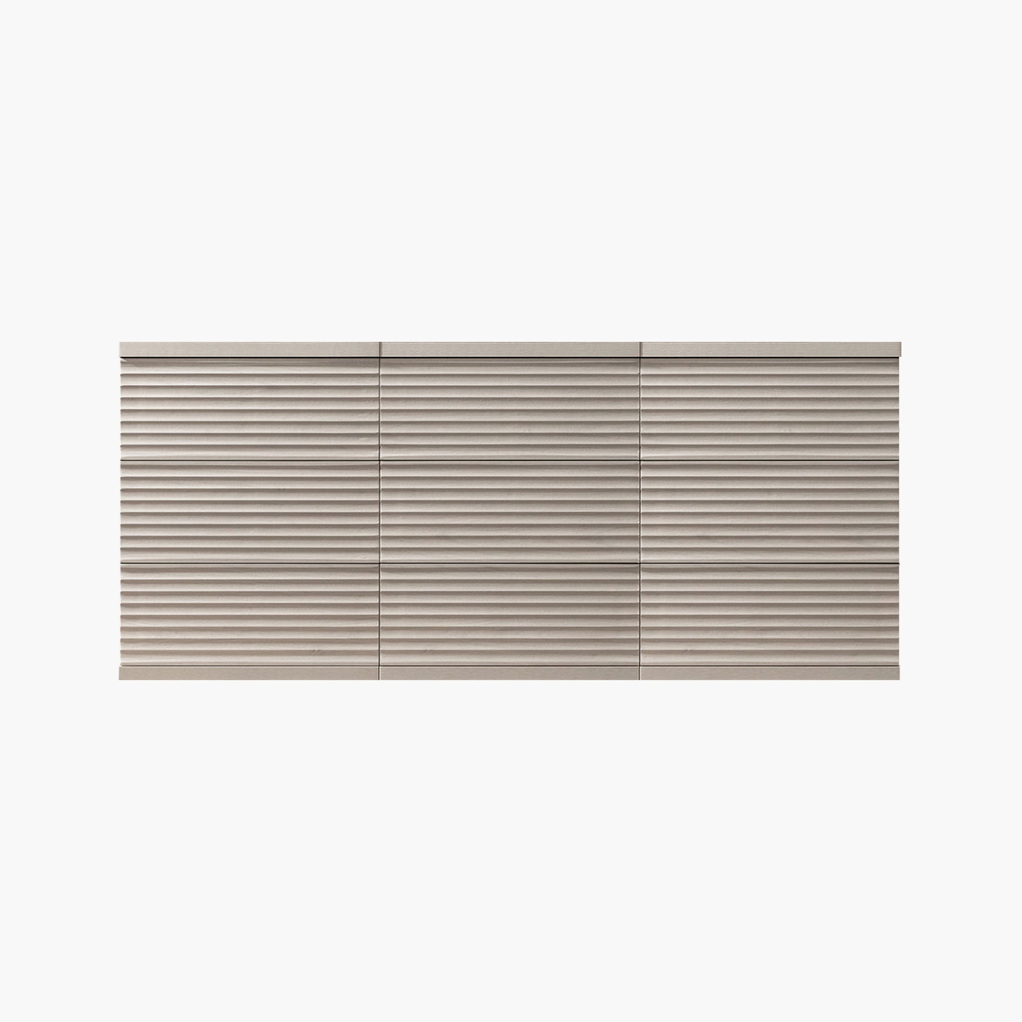 Sicotas Stria White Alder Modular Tall Dresser 1 Minimalist Sicotas Stria white alder tall dresser featuring a clean multi-drawer modular design.