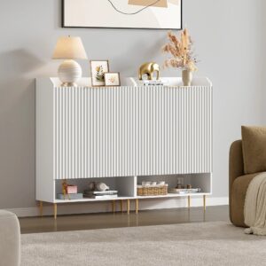 Contemporary hallway displaying shoe cabinet in white with clean lines and modern appeal.
