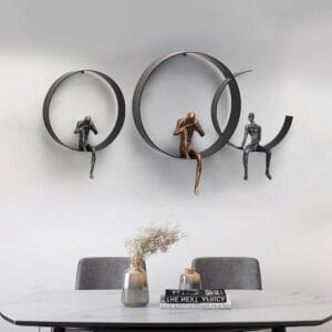 Elegant iron wall decor enhances your home with unique metal and resin wall decor.